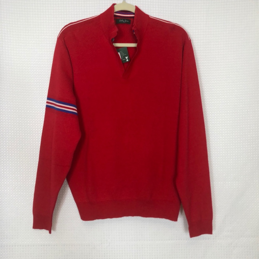 NWT Bobby Jones Red Sweater-Medium